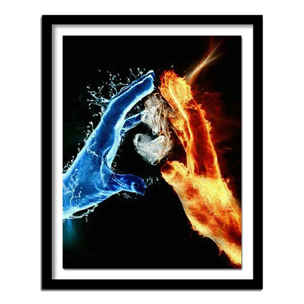 Лед и пламя картина