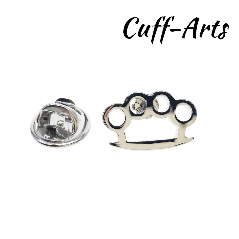 Broche de solapa para hombres pines y broches nudillo plumero Pin para solapa con insignia joyería de Broche Pin de la solapa de Cuffarts P10215