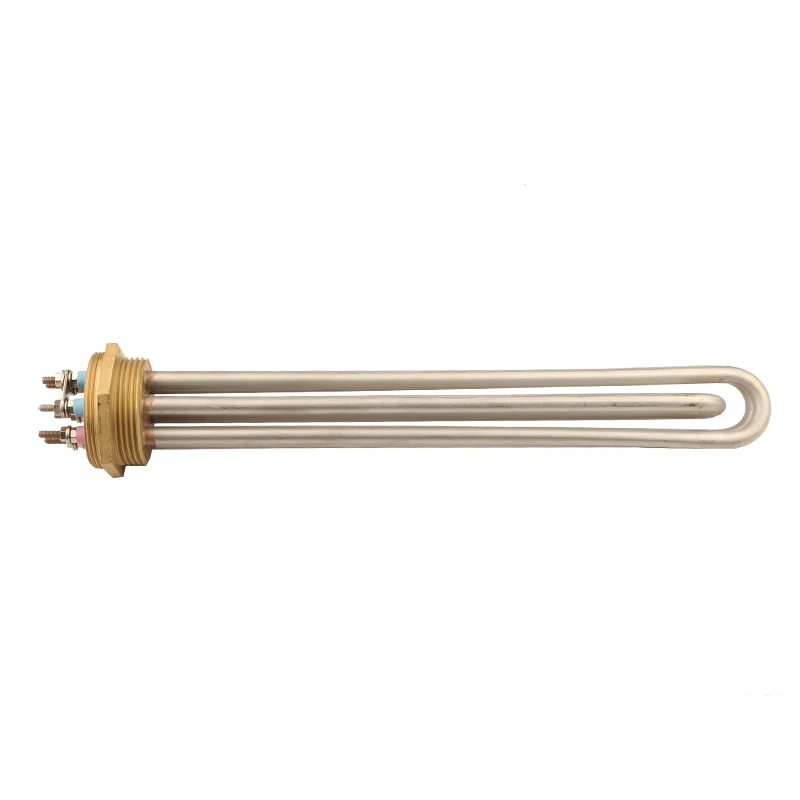 3KW/4.5KW/6KW/9KW/12KW 1.5 Inch Brass Thread Heating Tube for Engineer Water Tank/Solar Energy, Immersion Water  Heating Element