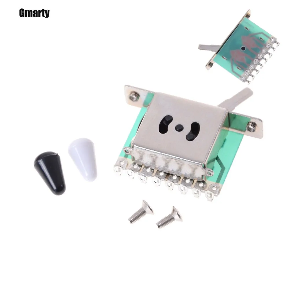5 Way Electric Guitar Pickups Toggle Selector Switch Parts Chrome With
