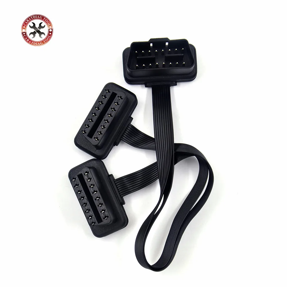 

2018 ODB OBD2 Cable 16 Pin 1 Male To 16 Pin 2 Female OBD II OBD2 Connector OBD2 1-2 Extension Diagnostic Cable Free Shipping