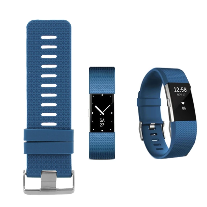 

Watches Band Silicone Extender Fit Large Size Wrist For Fitbit Surge Smart Watch