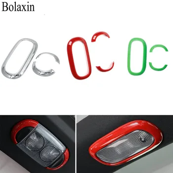

High Quality Bolaxin 3pcs Colorful Interior Reading Light Lamp Frame Cover Trim Car-styling Fit for Jeep Wrangler 2007-2016