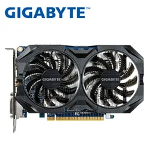 GIGABYTE, оригинальная Видеокарта GTX 750 Ti, 2 Гб, 128 бит, GDDR5, видеокарты для nVIDIA Geforce GTX 750Ti, Dvi, Hdmi, используемые VGA карты