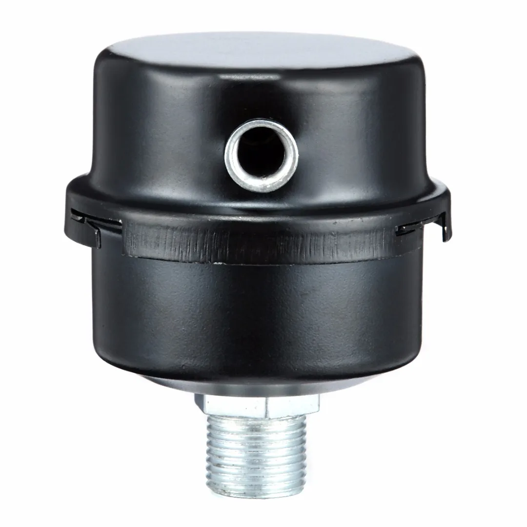 1pc 16mm Air Compressor Parts Metal Air Compressor Intake Filter Noise Muffler Silencer 5/8" Thread