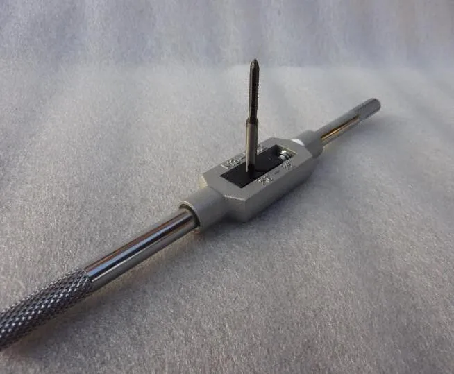 1 шт. 190 мм ручной гаечный ключ для крана держатель для ручного шарнира подходит для M3-M12 ручного резьбы кранов