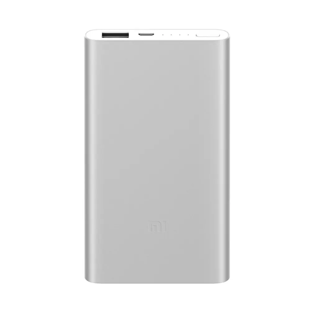 Xiao mi 5000mAh power Bank 2 PLM10ZM mi power bank 5000 портативный внешний аккумулятор для зарядки