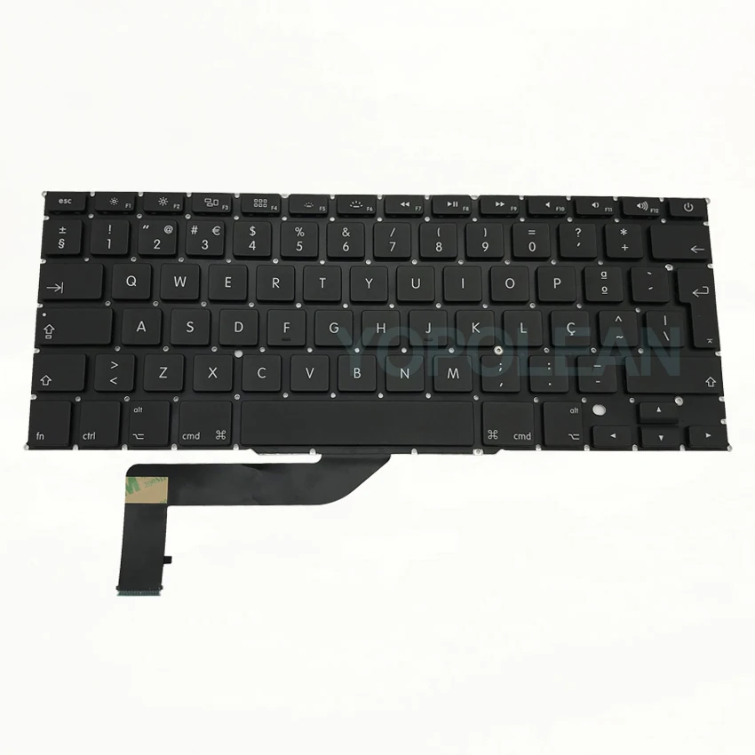 Новый португальский стандарт для MacBook Pro Retina 15 &quotA1398 португальская КЛАВИАТУРА 2012