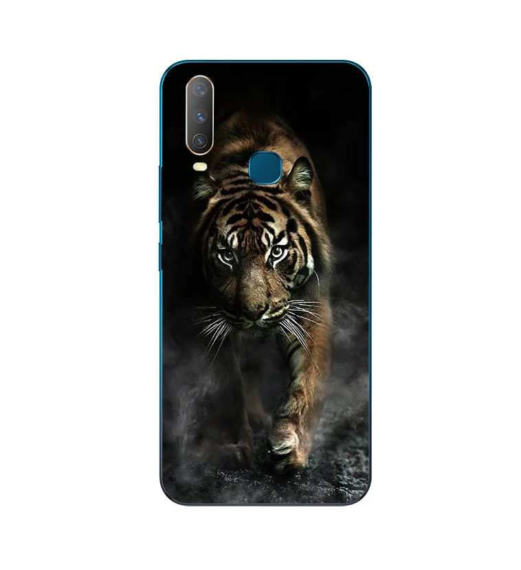 Чехол для VIVO Y17 силиконовый чехол с 3D принтом мягкий ТПУ 1902 Y 17 Y15 2019 Прозрачный