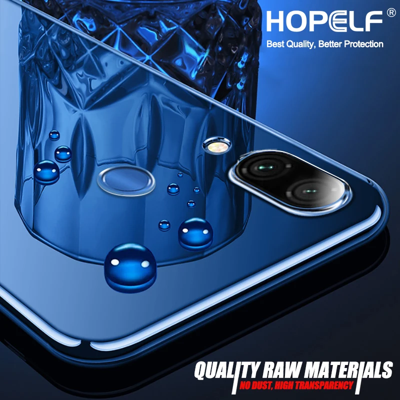 

HOPELF Transparent Case for Xiaomi Redmi Note 8 Case Silicone Ultra Thin TPU Cover for Redmi Note 7 Coque Case for Redmi Note 8