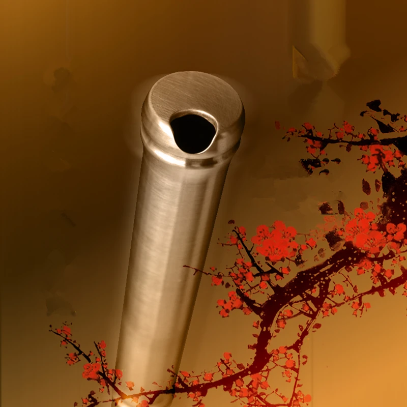 Металлическая флейта Xiao not dizi латунь или красная медь 80 см G/ F ключ поперечная