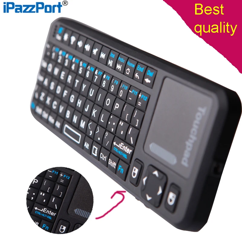 Best Quality Bluetooth Handheld Wireless 82 Keys Keyboard Air Mouse