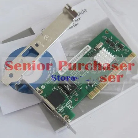 Best Offers 2 in 1 low profile + normal bracket 10/100/1000 MT Gigabit Desktop server PCI NETWORK NIC lan CARD adapter New Best Offers 2 in 1 low profile + normal bracket 10/100/1000 MT Gigabit Desktop server PCI NETWORK NIC lan CARD adapter New