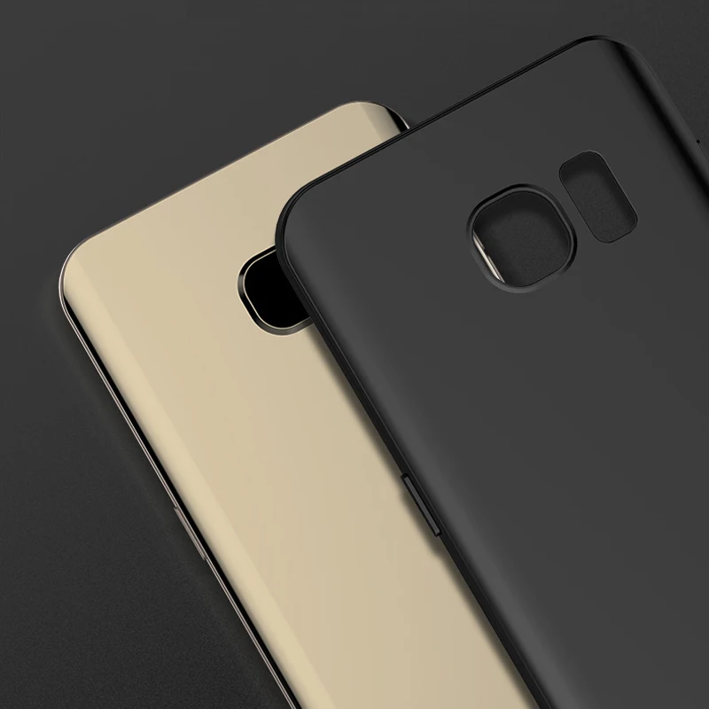 Ультратонкий Мягкий матовый ТПУ чехол ITEUU для Samsung Galaxy S7 Edge чехлы накладка на