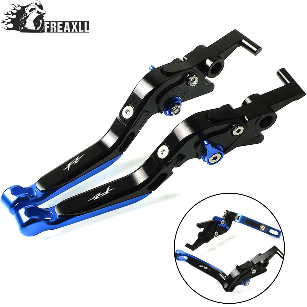 CNC Motorcycle Accessories Adjustable Folding Extendable Brake Clutch Lever For FZ FZ1 FZ6R FZ-07 FZ8 FZ-09 FZ400 FZR400 RR | Автомобили и