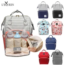 LEQUEEN 38 цветов Большая вместительная сумка для подгузников для мам сумка для детских подгузников рюкзак для путешествий дизайнерская сумка для кормления уход за ребенком