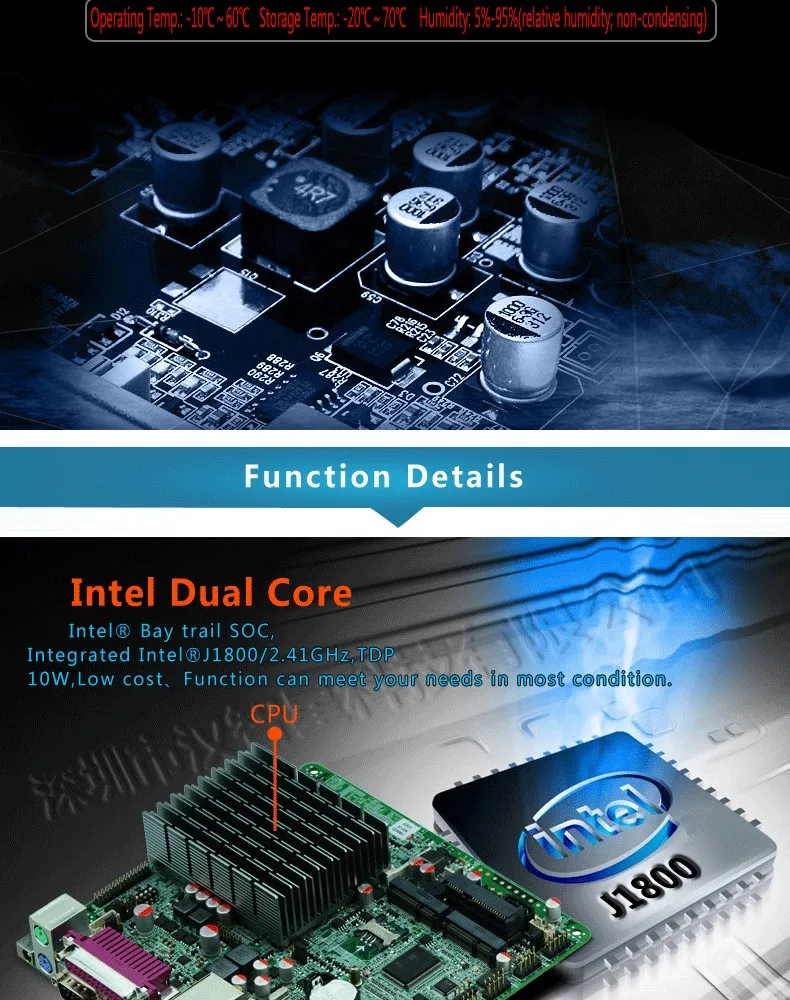 12*12 мини материнская плата Quad Core Dual NIC безвентиляторный платы Dual NIC