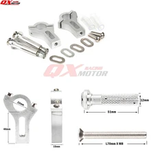 Motorcycle Dirt Bike ATV 7/8 22mm HandleBar Use handguards Hand Guards Clamp Kit Free shipping цена Motorcycle Dirt Bike ATV 7/8 22mm HandleBar Use handguards Hand Guards Clamp Kit Free shipping цены онлайн