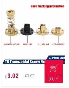 17hs4401s-t8 l300mm com porca de cobre chumbo
