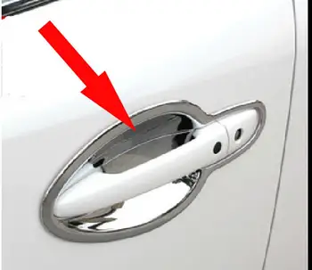 

8 pcs chrome door handle bowl cover trim for mazda 6 Skyactiv ATENZA 2014