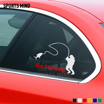 

Customizable Go Fish Automobiles Car-styling For Honda Bmw Volkswagen VW Toyota Peugeot Lada Mazda Stickers Car Accessories