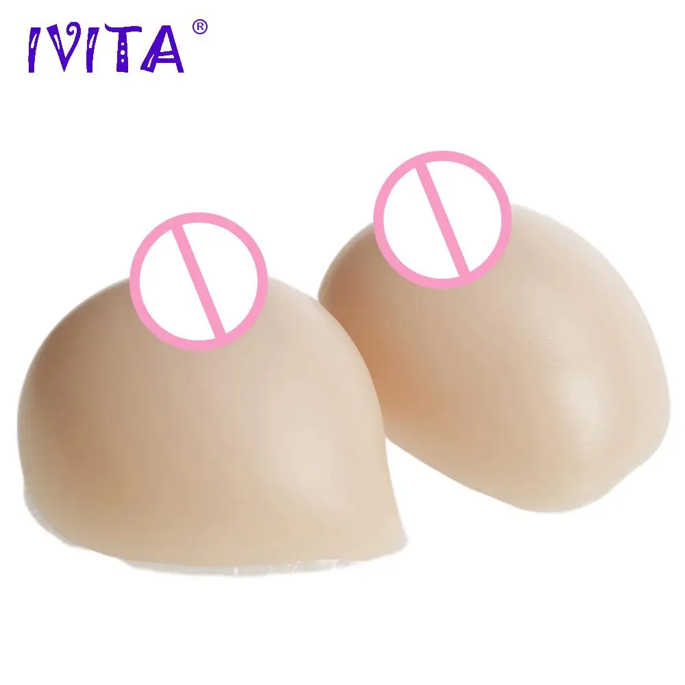 

IVITA 1800g Realistic Silicone Breast Forms Fake Boobs Breasts For Crossdressers Transvestite Shemale Mastectomy Enhancer