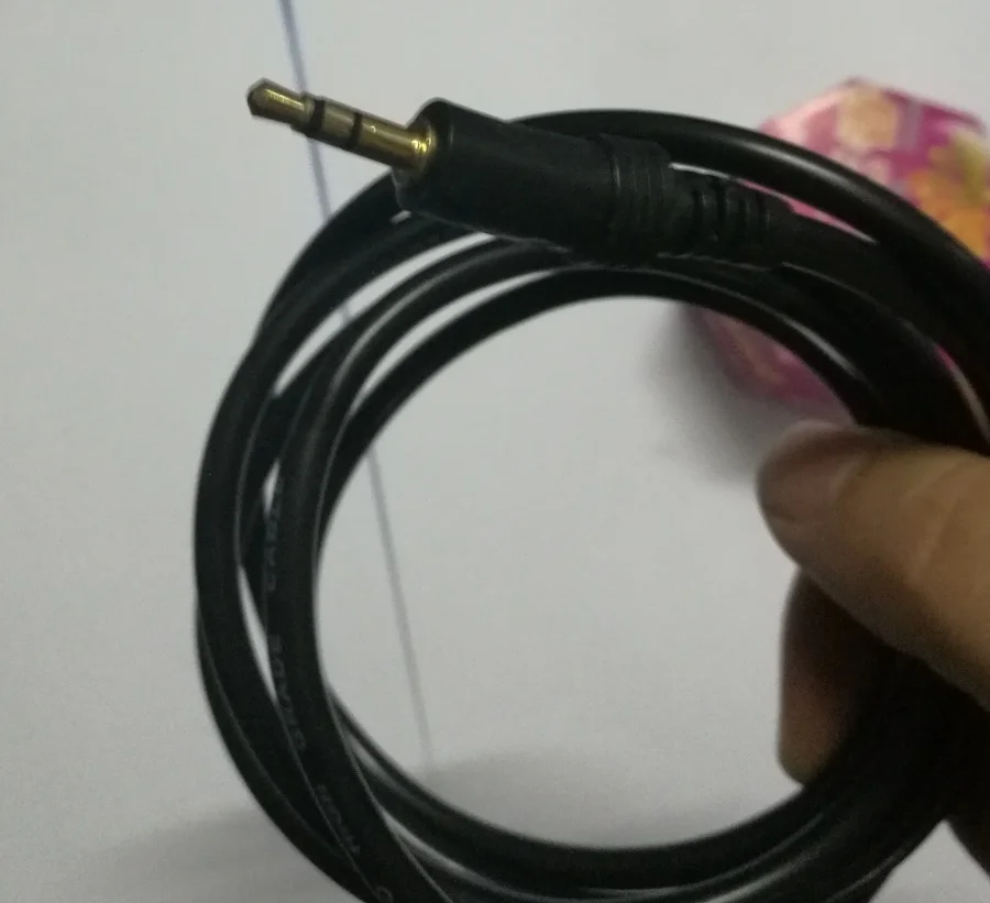 JX-LCLYL Car 3.5mm AUX Audio Input CD MP3 Player Interface Adapter Cable for Maz-da 3 6