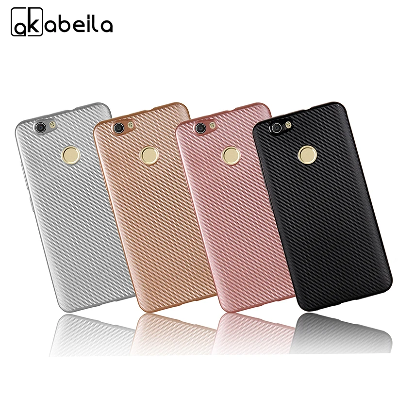 

AKABEILA Phone Cases For Huawei Nova Plus Bag Cover G9 G9 Plus Maimang 5 MLA-AL10 G8 Plus Carbon Fiber Case For Huawei Nova