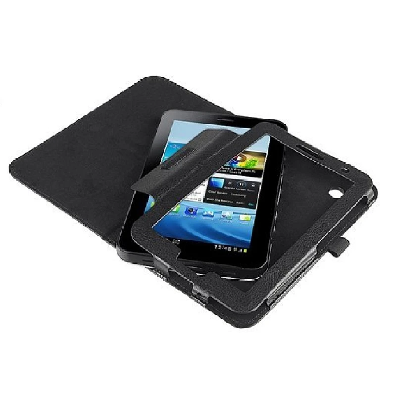 Чехол-книжка из искусственной кожи чехол для samsung Galaxy Tab 2 7 GT P3100 P3110 P3113 GT-P3100 7,0 дюймов чехол для планшета+ пленка+ ручка