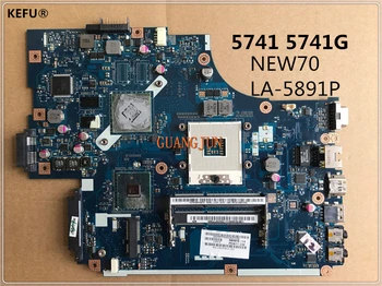

KEFU Main board NEW70 LA-5891P for acer 5741 in good condition