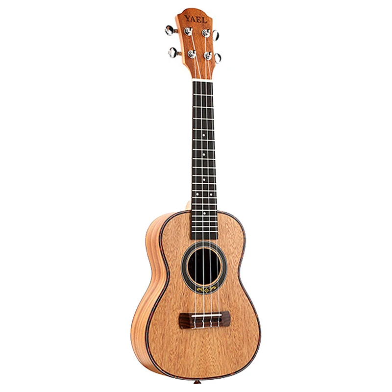 

Yael Concert Ukulele 23 Inch 4 Strings Mahogany Guitar Soprano Ukulele Beginner Rosewood Fretboard Bridge For Musical Stringed