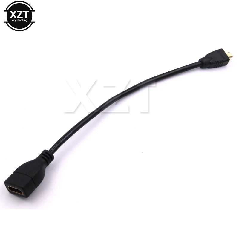 Кабель преобразователь 1080P M/F Micro штырь гнездо кабель HDMI адаптер для планшета ПК