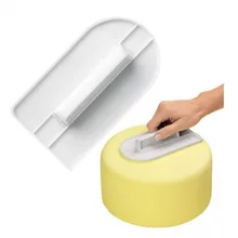 1 шт. пластиковый шпатель для торта инструменты для украшения торта разглаживатель мастики пирог с сахаром лопатки DIY Инструменты для выпечки