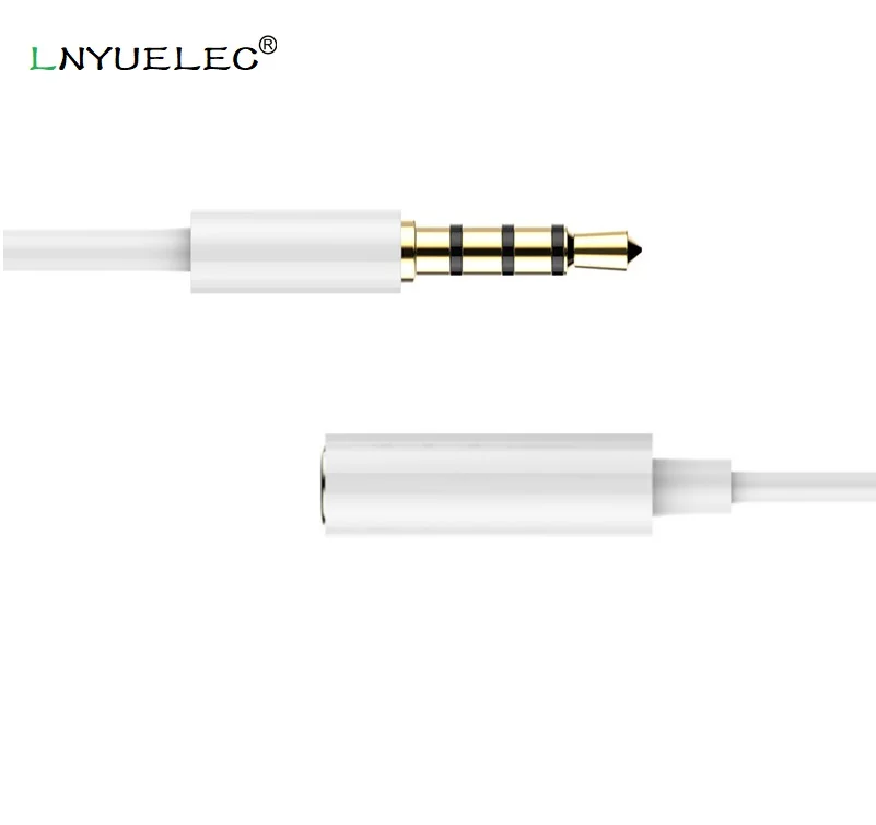 

1m Audio Extension Cable 3.5mm Male to Female Stereo Aux Audio Extension Cable for PC Headphone DVD MP3/4 CD