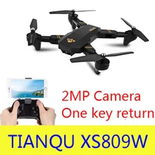 XS809W XS809HW Камера дроны изделие Мини Складная Air селфи Дрон RC Quadcopter RTF Wi-Fi FPV Камера высота Удержание Vs Нибиру e58
