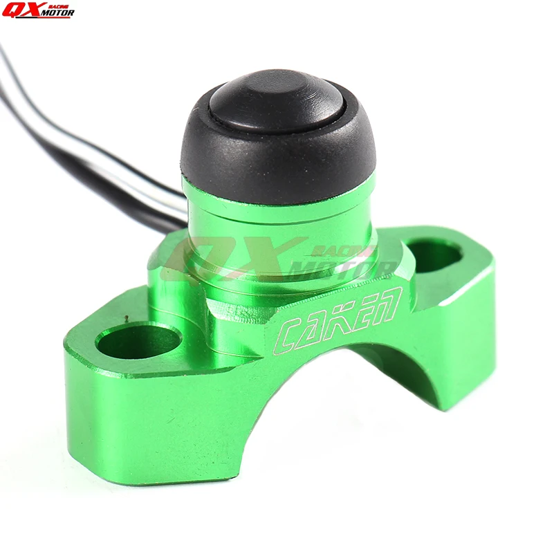 Мотоциклетный выключатель заготовка CNC кнопка остановки для KX KLX KXF KLR NSR Dirt Bike MX