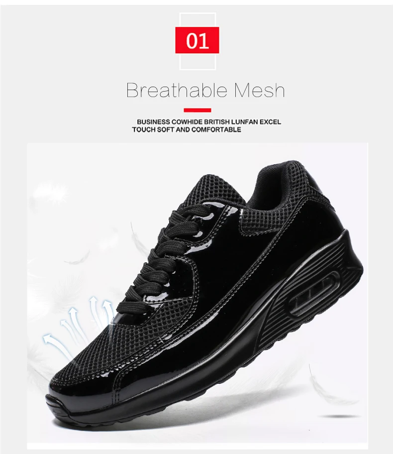  RECOISIN 2019 Spring Shoes Men sneakers Lace-up Athletic Trainers Zapatillas Sports Male Running Shoes Walking Man Sneakers (4)