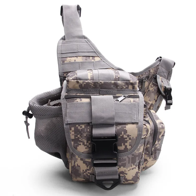 

Tactics Waist Pack Camouflage Casual Shoulder Bag Military Saddle Bags Oxford Men Messenger Bag Waterproof Molle Bag