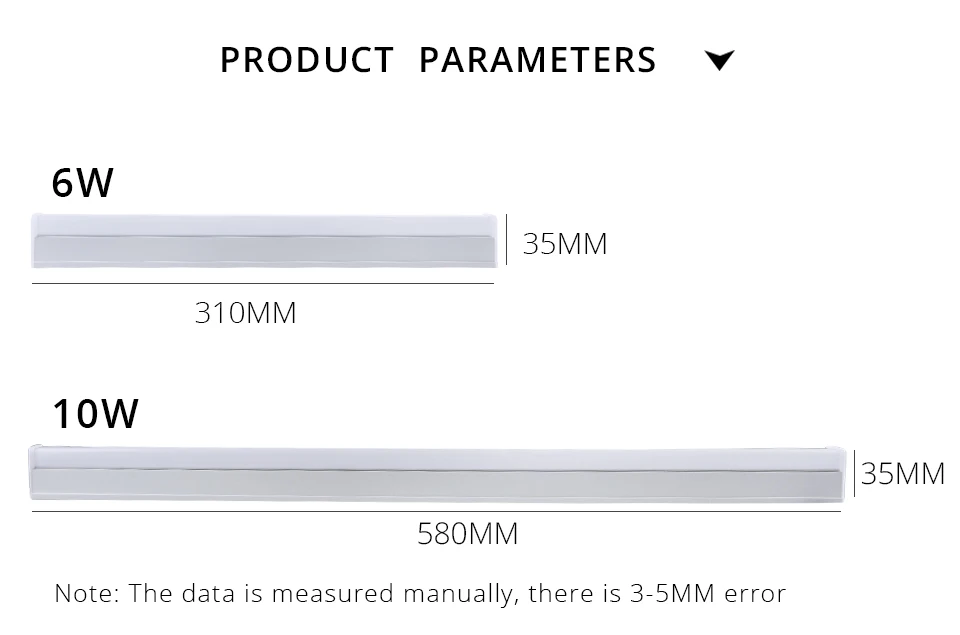Foxanon Lampara светодиодный 6 Вт 10 Вт T5 светодиодный свет пробки 30 см 60 см светодиодный люминесцентная лампа, лампа AC220V теплый белый холодный