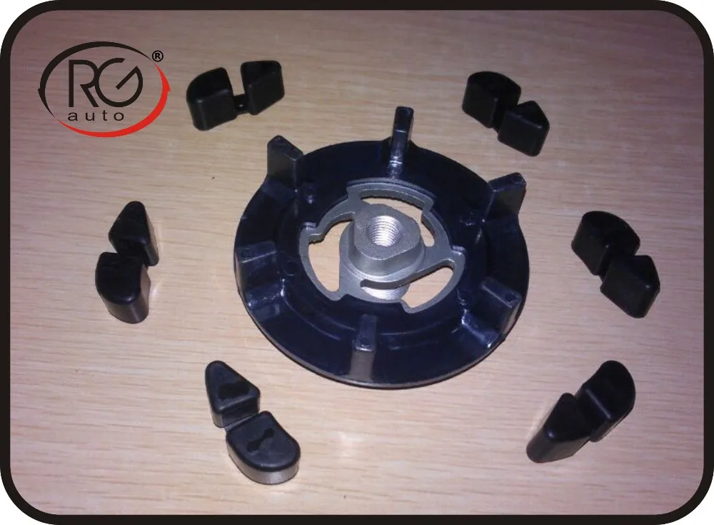 Auto AC Compressor Clutch Hub 5SE09C 5SL12C 5SE Auto pulley auto air ac compressor clutch hub + rubber