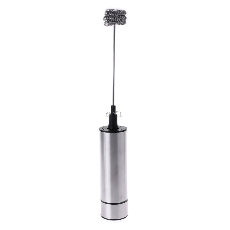 

Electric Handheld Stainless Steel Milk Frother Auto Stirrer Kitchen Tools
