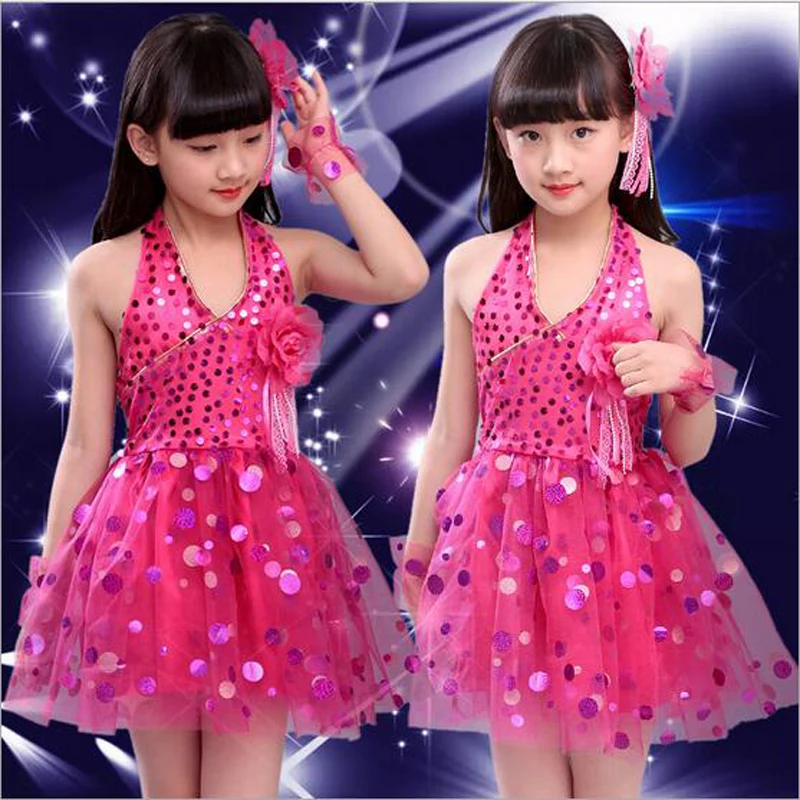 latin dress rose