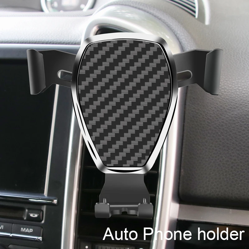 

Holder for Phone in Car Air Vent mount Auto Lock Car bracket One hand Operate for iPhone Samsung Xiaomi Huawei Cell phone