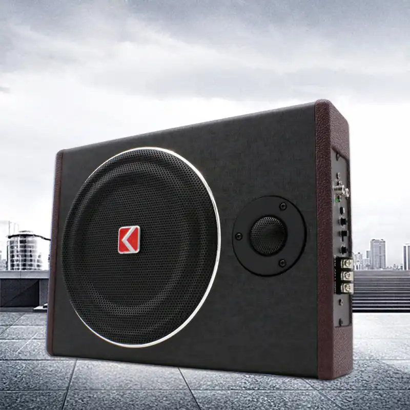 8 inch 600w under seat Subwoofer Super Bass Car Audio Speaker active