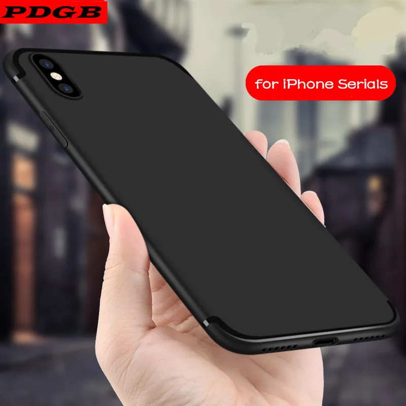 Защитный матовый чехол из ТПУ для телефона iphone xs max xr x 10 тонкие Чехлы iPhone 6s 6 7 8 plus 5