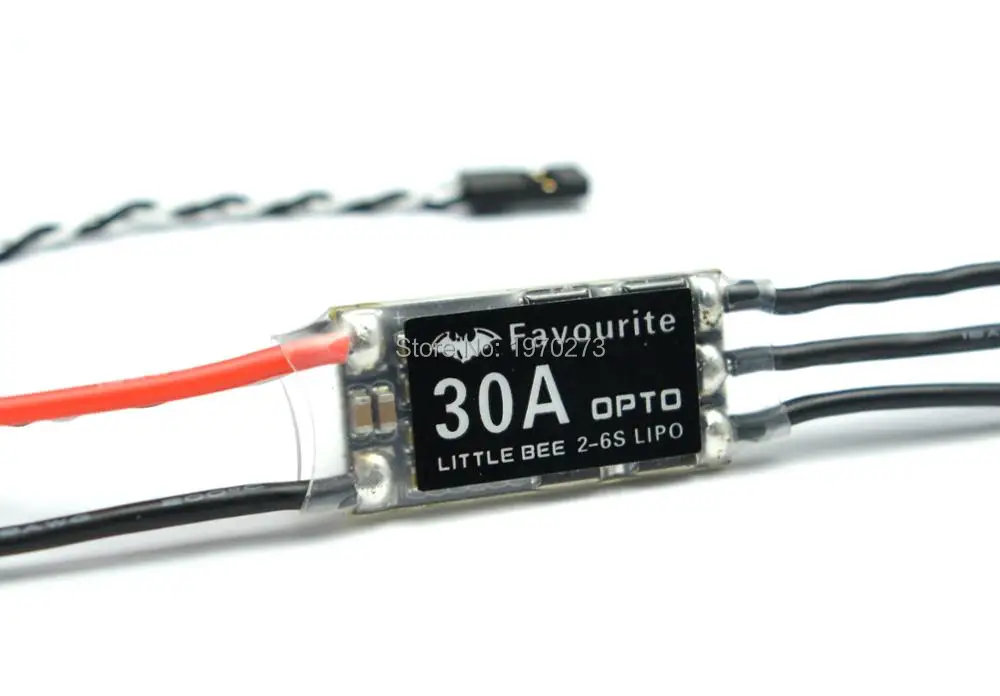 Любимый Littlebee 30A 2~ 6S OPTO ESC бесщеточный контроллер скорости+ мини USB компоновщик программист для FPV Racing Drone