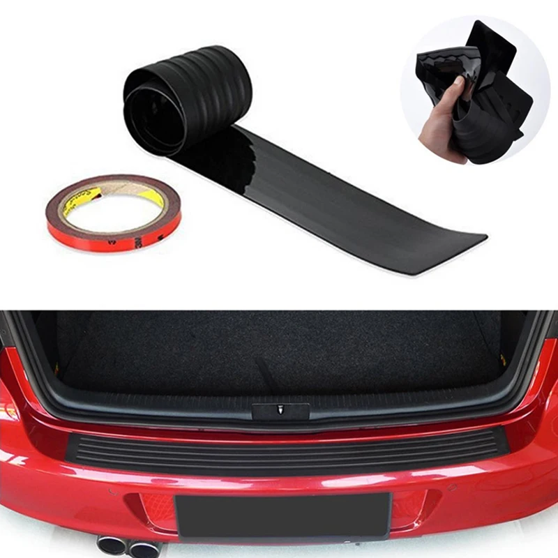 Резиновая полоса SUV анти-столкновения полосы заднего бампера полосы крышка отделка прочный протектор багажника