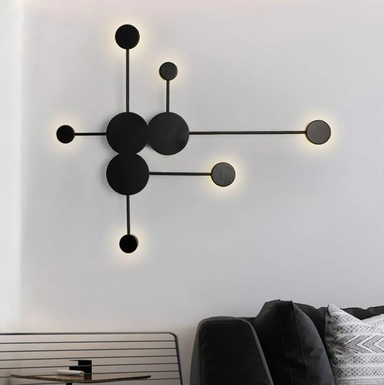 

Modern LED Wall Lamp Living Room Creative Wall Light LED Bedroom Bedside Decoration Nordic Designer Corridor Hotel Wall Lamps