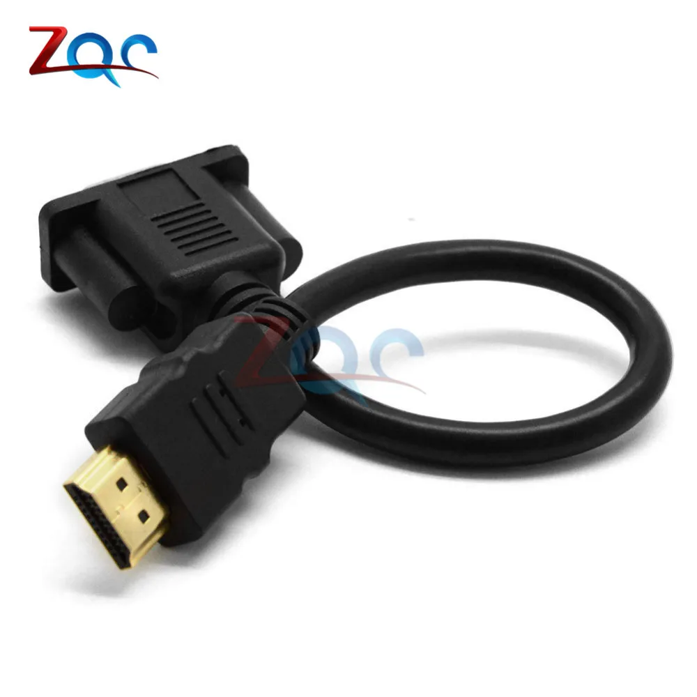 Кабель переходник для HDTV ПК ноутбука Raspberry Pi 1080P|vga female connector|vga male connectorvga hdmi connector |