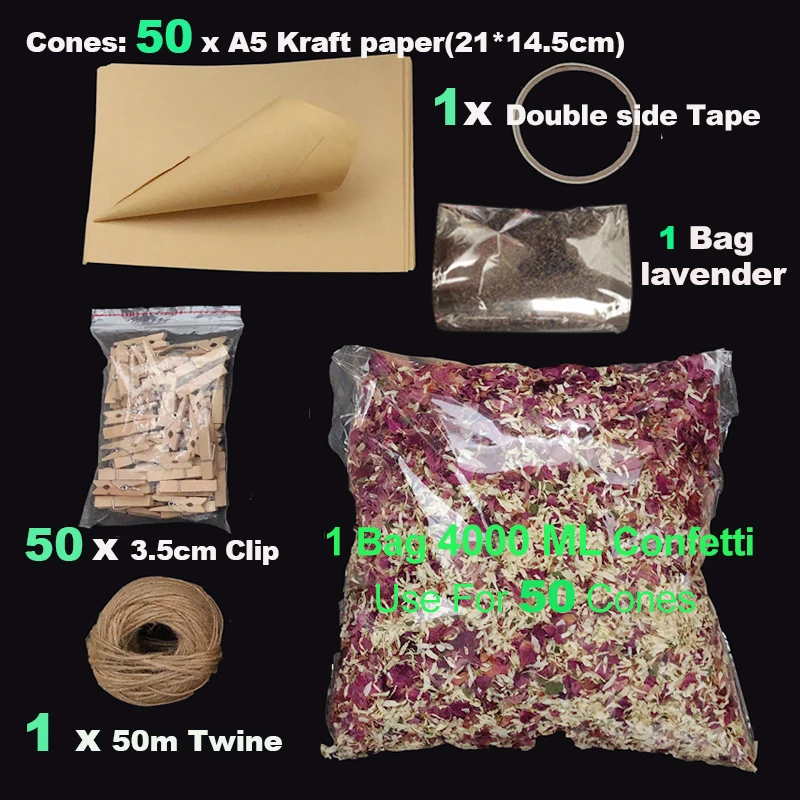 confettis de mariage
